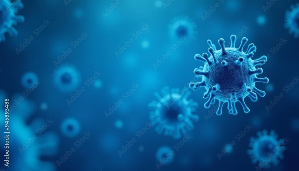 Viral Infection A microscopic view of a virus spreading Viral Infection A microscopic view of a virus spreading