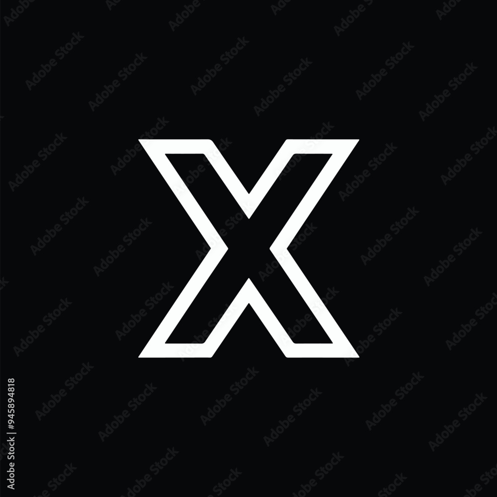 X letter logo icon design vector X letter logo icon design vector