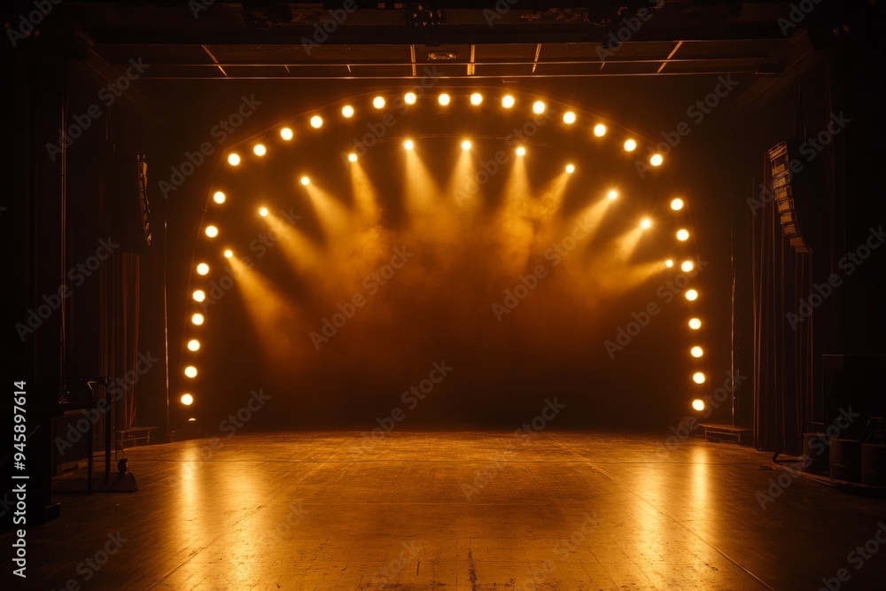 custom made wallpaper toronto digitalStage Lights and Smoke.