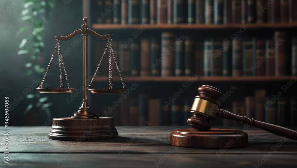 Justice Scales and Gavel. Justice Scales and Gavel.