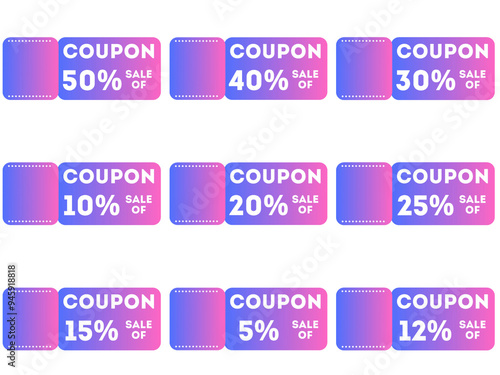 discount coupons. promotion sale discounts