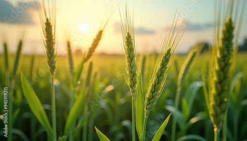 Harvesting the golden glow of a summers day