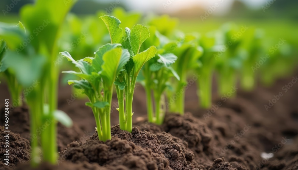 Vibrant Life Sprouting from the Soil Vibrant Life Sprouting from the Soil