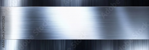 Stainless steel or aluminium brushed shiny metal texture. Abstract metallic background for design