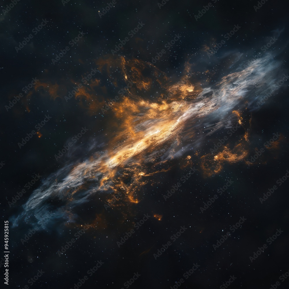 Cosmic Nebula with Stars Cosmic Nebula with Stars