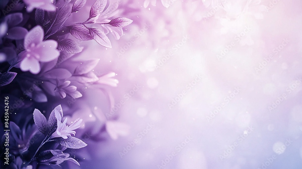 Close-up photo of colorful flowers against blue and purple backdrop with hazy background light Close-up photo of colorful flowers against blue and purple backdrop with hazy background light