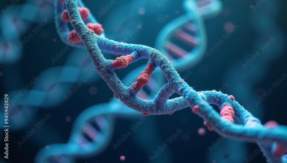 The intricate dance of DNA A visual symphony of lifes code The intricate dance of DNA A visual symphony of lifes code