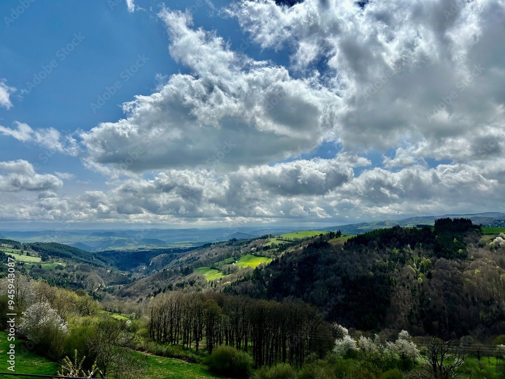 paysage nuageux paysage nuageux