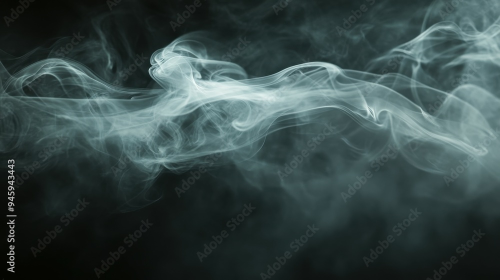 Ethereal swirl of soft smoke trails and light streams creating a mysterious atmosphere against a dark background, evoking a sense of intrigue and wonder. Ethereal swirl of soft smoke trails and light streams creating a mysterious atmosphere against a dark background, evoking a sense of intrigue and wonder.