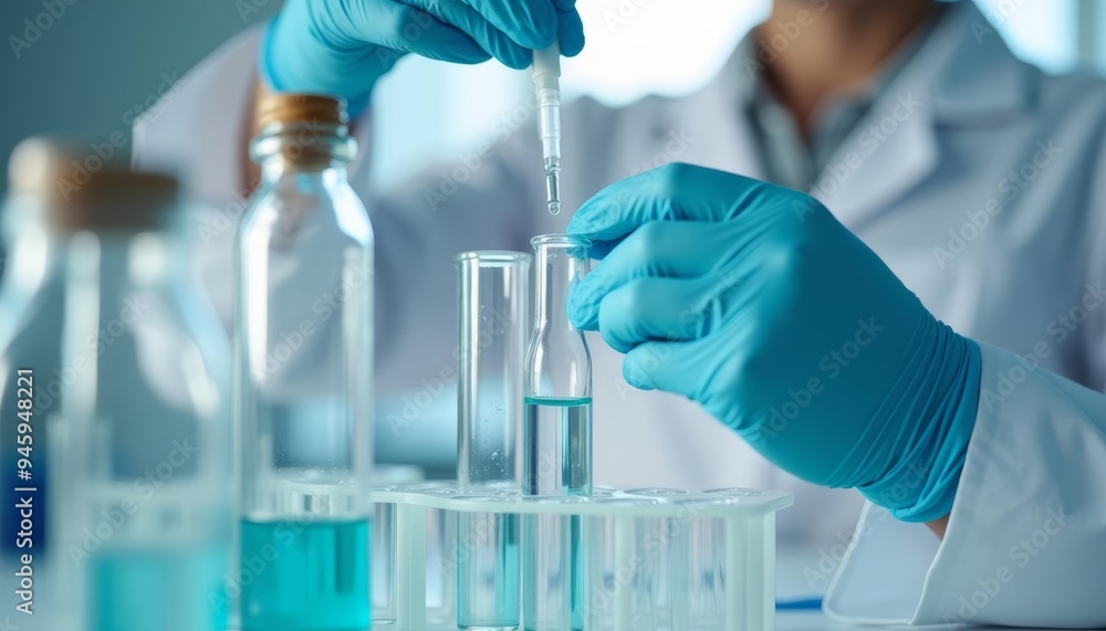 Precise scientific analysis in progress Precise scientific analysis in progress