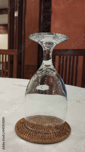 Bali Indonesia : still life with bottle and glass