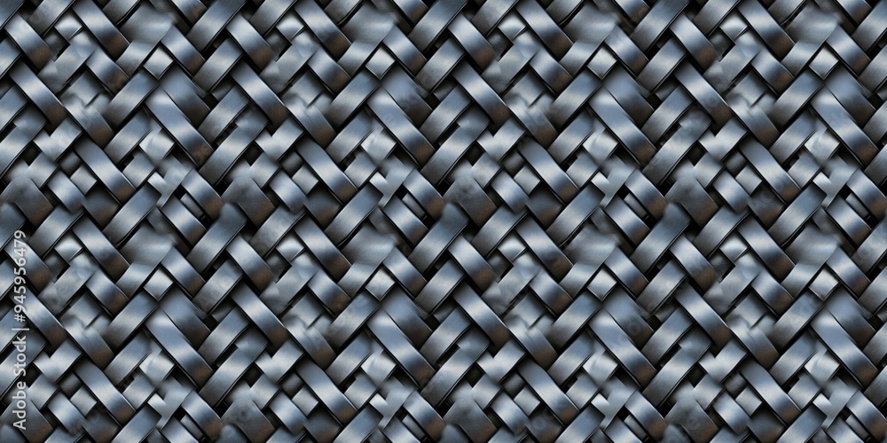 Seamless metal pattern with a sleek, industrial design. seamless background pattern Seamless metal pattern with a sleek, industrial design. seamless background pattern
