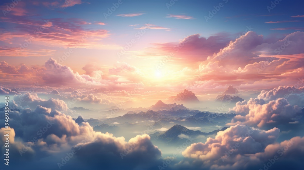 Sunrise Above the Clouds Sunrise Above the Clouds