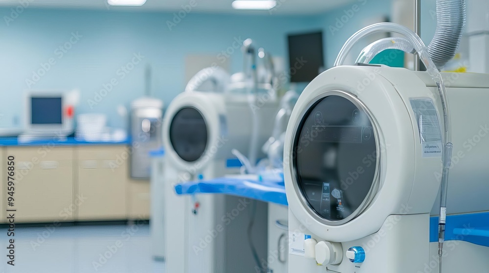 Healthcare facility with a centralized sterile processing department, infection control, equipment sterilization Healthcare facility with a centralized sterile processing department, infection control, equipment sterilization