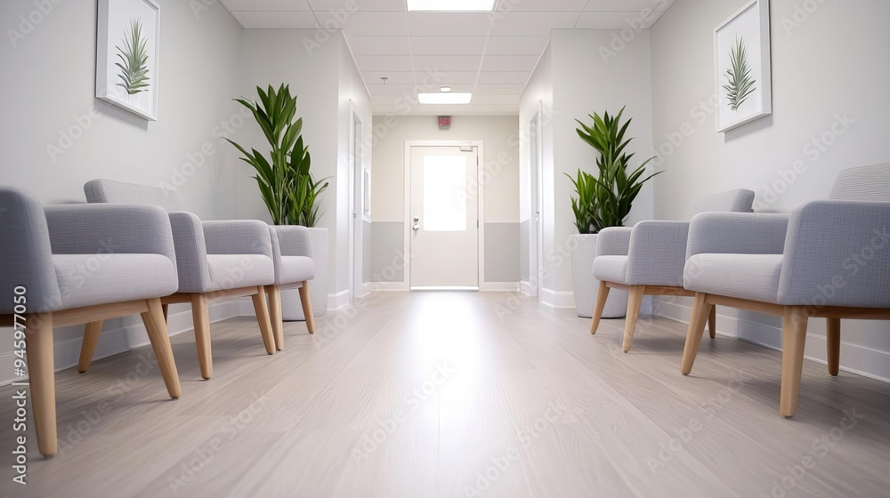 Fototapeta premium Healthcare facility with comprehensive mental health services and support, holistic care, mental wellness