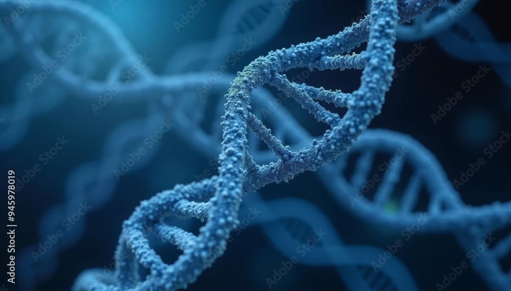 Exploring the blueprint of life DNA strands in a molecular landscape Exploring the blueprint of life DNA strands in a molecular landscape