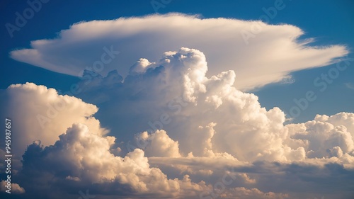 Schöne Wolken Im Blauen Himmel