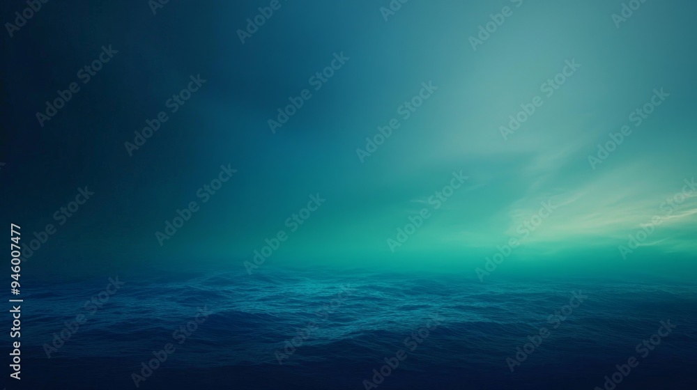 Captivating Gradient Seascape A Mesmerizing Blend of Teal and Blue Tones Captivating Gradient Seascape A Mesmerizing Blend of Teal and Blue Tones