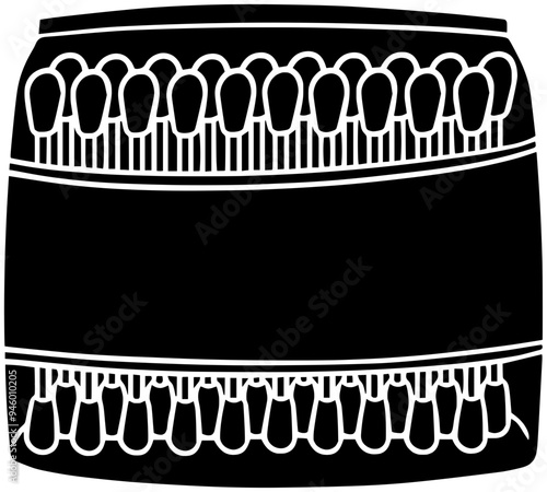 cotton illustration care silhouette health logo hygiene icon medical outline clean iodine equipment wound medicine povidone antiseptic swab hospital shape aid surgical purity for vector graphic