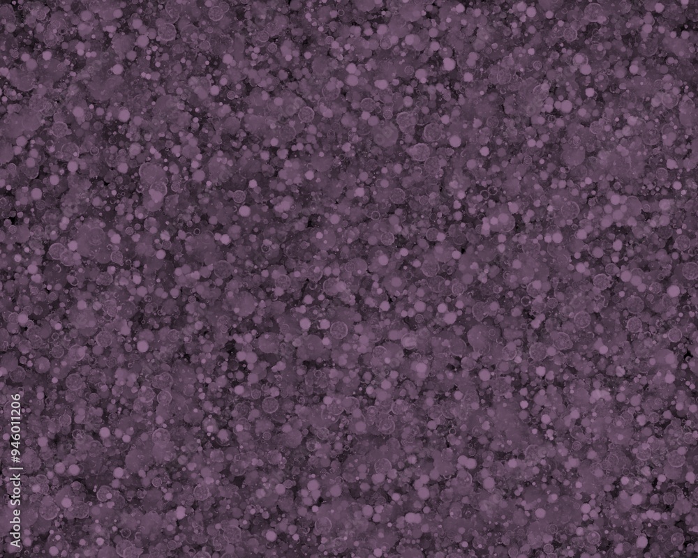Fototapeta premium This is a seamless pattern of purple circles on a dark background. The circles are of varying sizes and arranged in a random pattern. Perfect for presentations, websites, and social media.
