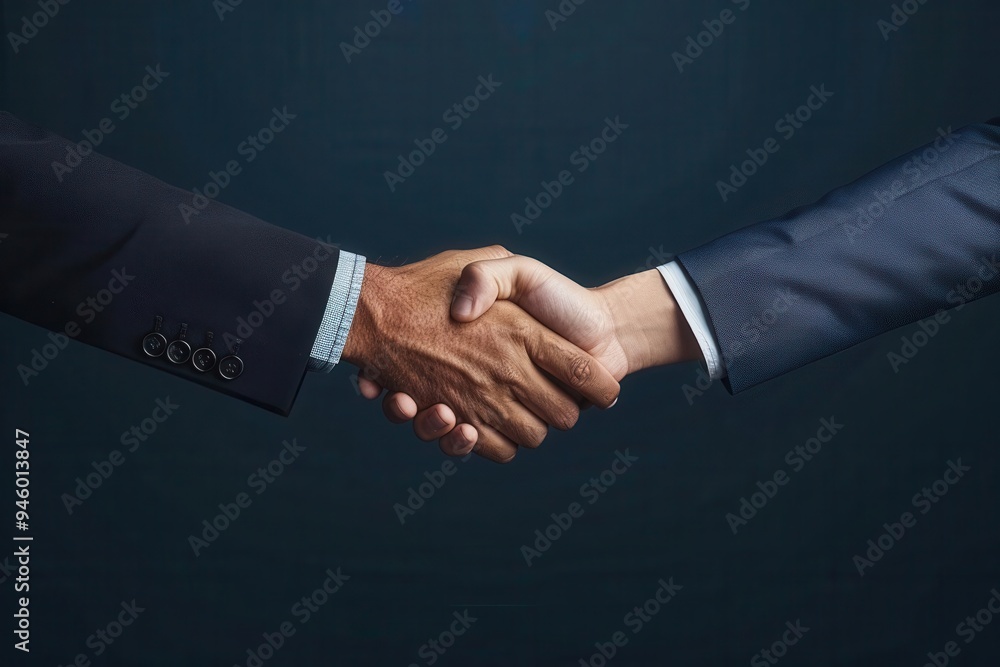 Lost partnership, severed handshake, flat design Lost partnership, severed handshake, flat design