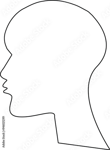 man head  icon Vector illustration