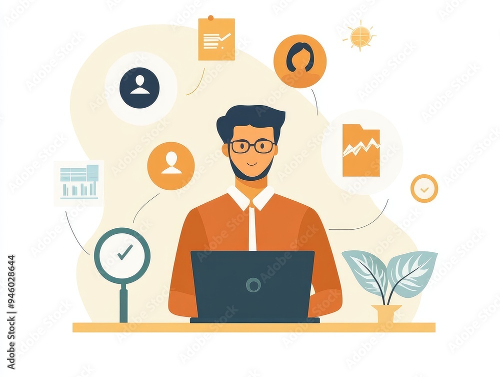 businessman with laptop businessman with laptop