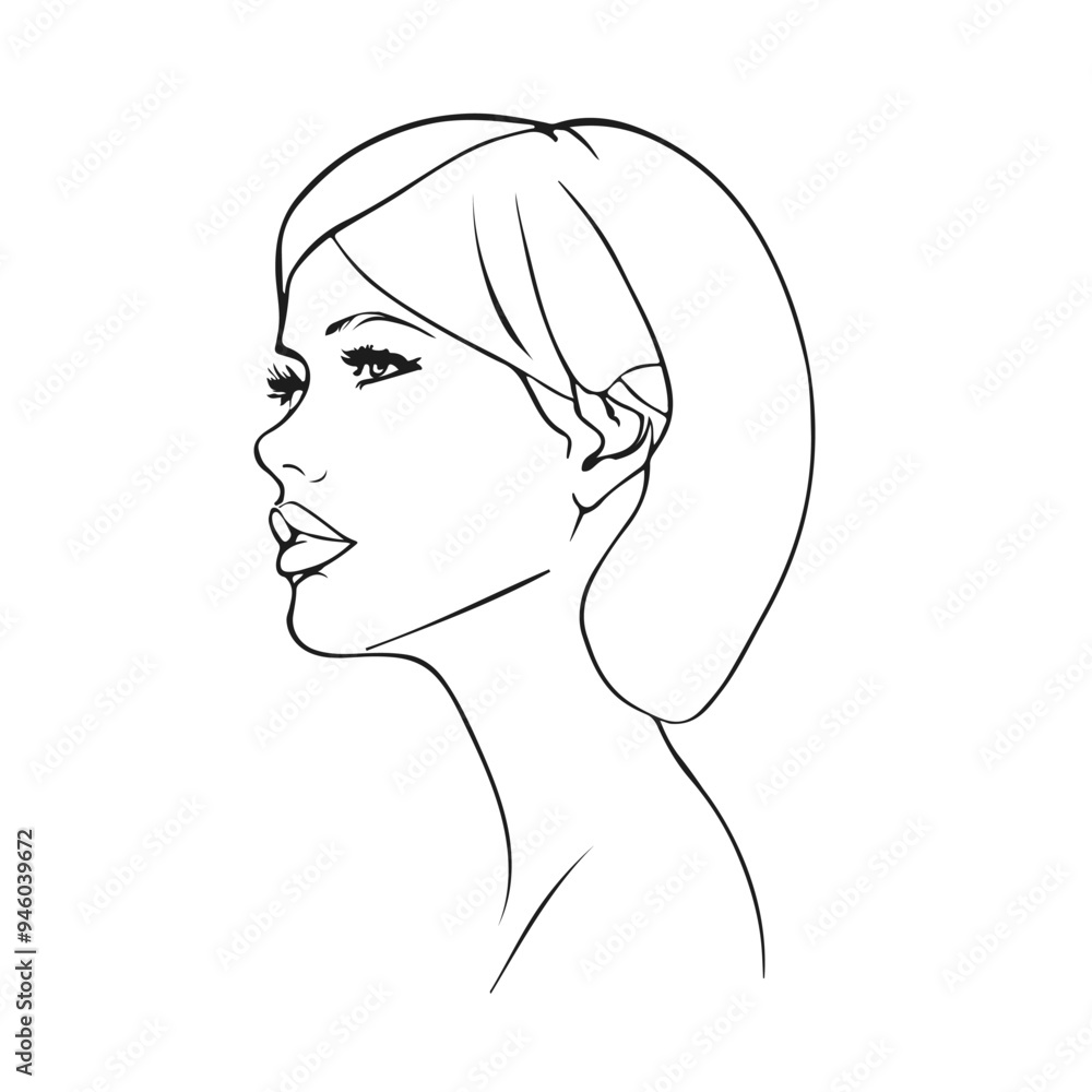 Woman Face Modern Continuous One Line Drawing. Female Art Print Line Drawing Sketch Illustration. Woman Face Modern Print. Minimalist Female Contour Art Design. Vector EPS 10. Woman Face Modern Continuous One Line Drawing. Female Art Print Line Drawing Sketch Illustration. Woman Face Modern Print. Minimalist Female Contour Art Design. Vector EPS 10.