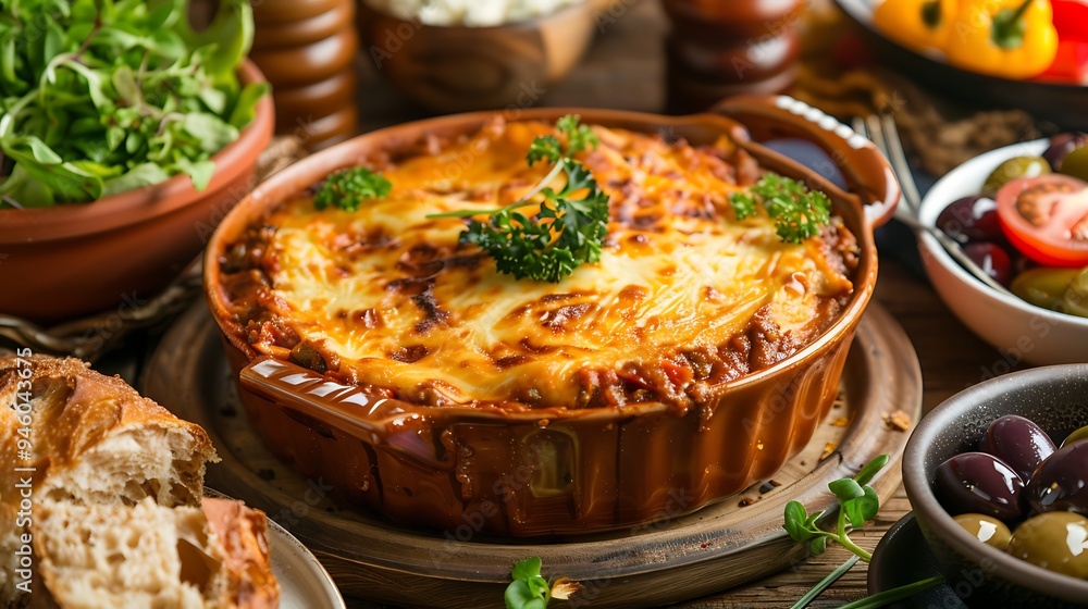 Lasagna with Parsley and Olives Lasagna with Parsley and Olives