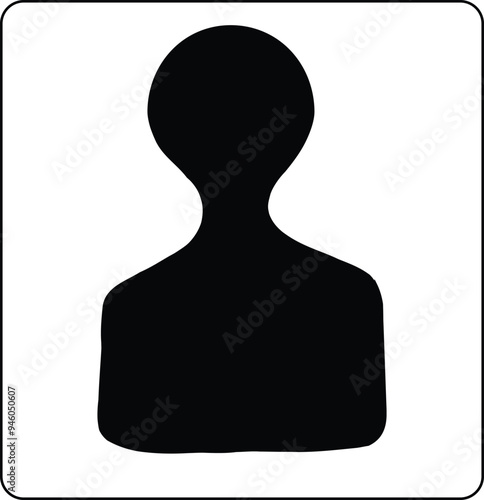 avatar name contact. User - Pictogram. profile default avatar icon