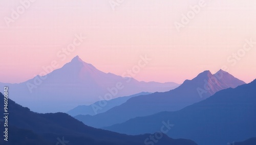 Soft Gradient Mountains