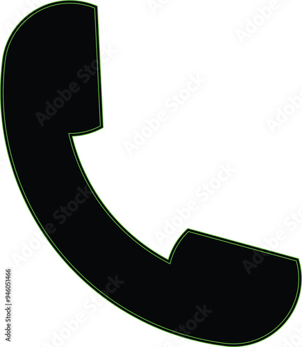 Telephone, communication icon . call icon. contuct us, smart phone call. Vector illustration.