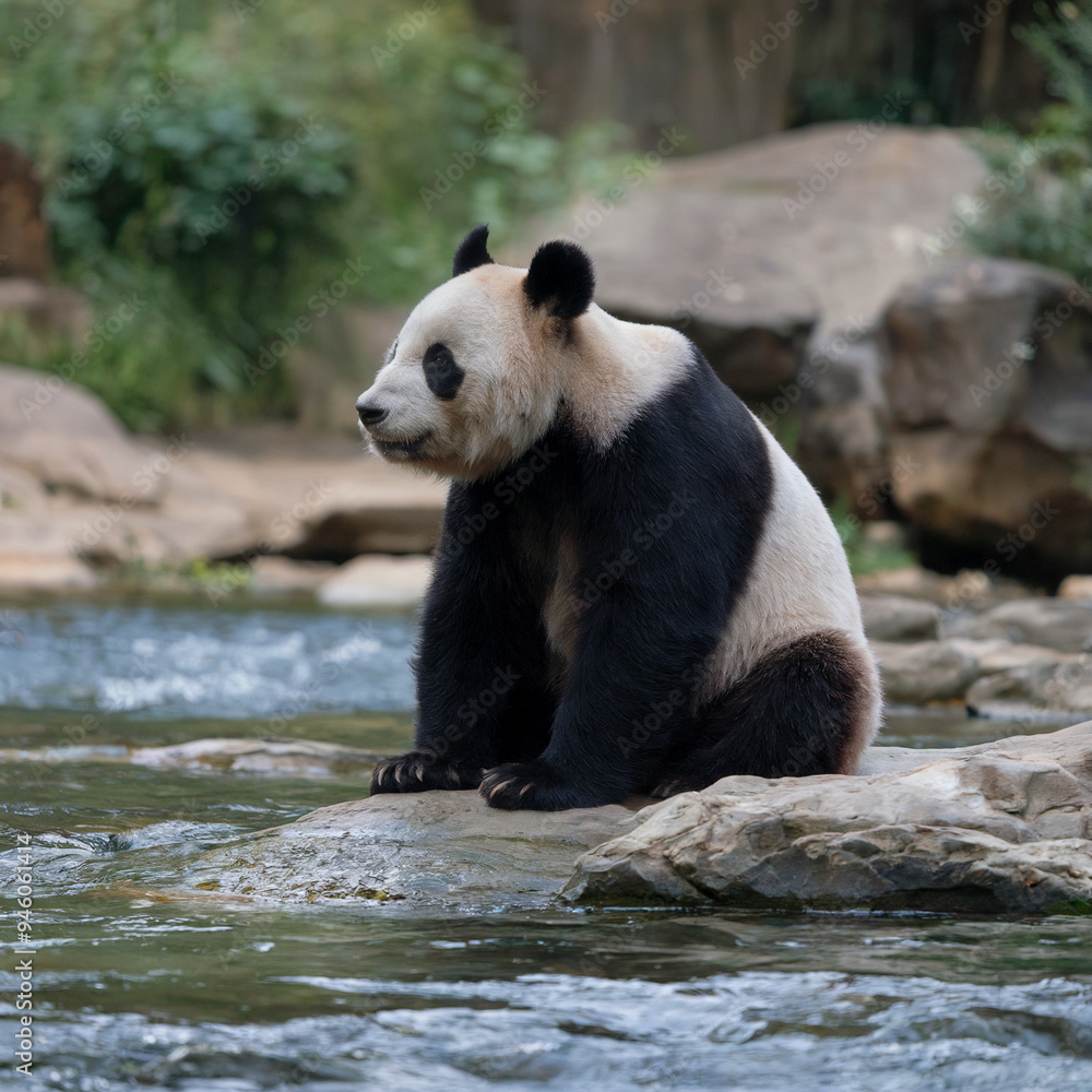 Fototapeta premium Happy Panda