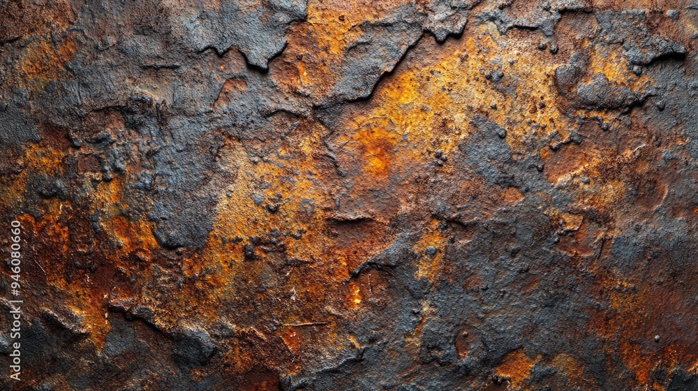 A close-up of patina rust texture, with organic patterns and earthy tones creating a vintage, weathered effect. A close-up of patina rust texture, with organic patterns and earthy tones creating a vintage, weathered effect.
