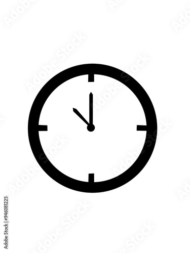 Clock Icon Vector 