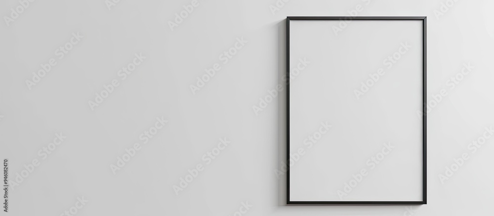 Isolated photo frame picture frame white backdrop. Copy space image. Place for adding text and design Isolated photo frame picture frame white backdrop. Copy space image. Place for adding text and design