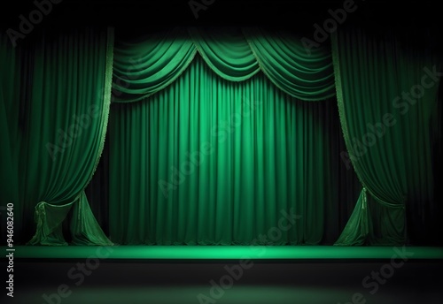 Wallpaper Mural Empty studio for product placement background. Podium and abstract backdrop for brand promotion Trendy 3d render for social media banner perfume or cosmetic product show. Geometric shapes interior. Torontodigital.ca