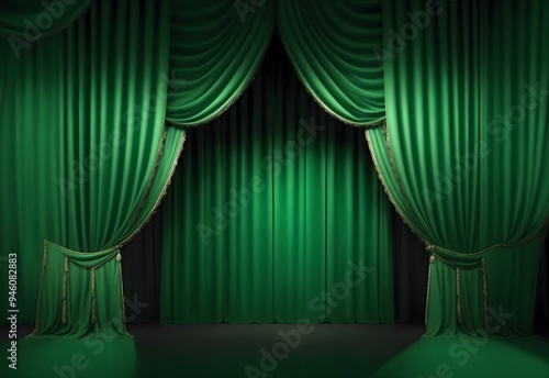 Wallpaper Mural Empty studio for product placement background. Podium and abstract backdrop for brand promotion Trendy 3d render for social media banner perfume or cosmetic product show. Geometric shapes interior. Torontodigital.ca