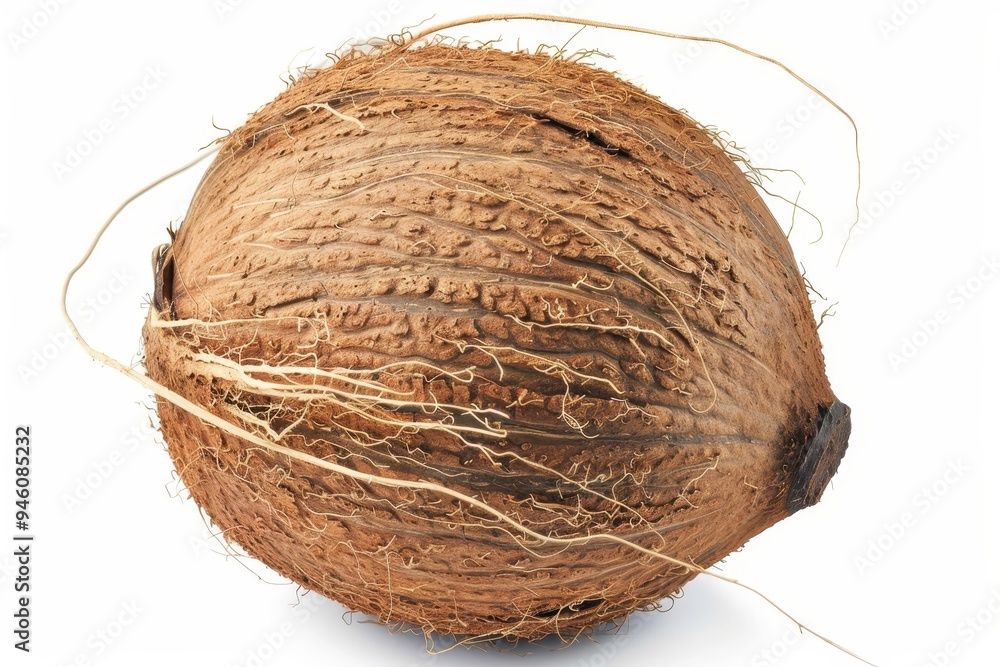 Coconut on white background Coconut on white background