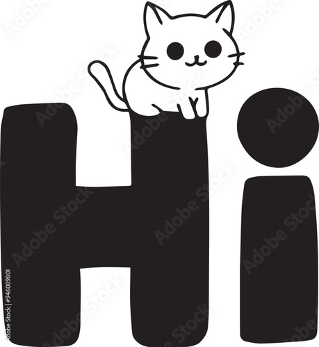 cat and Hi