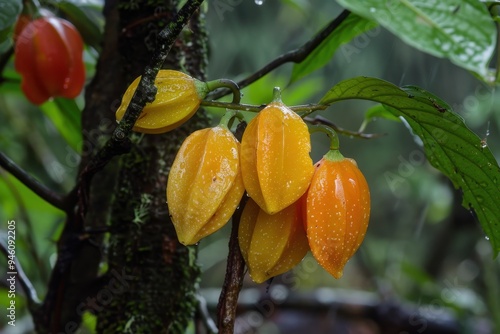 Fruits of nance bush photo