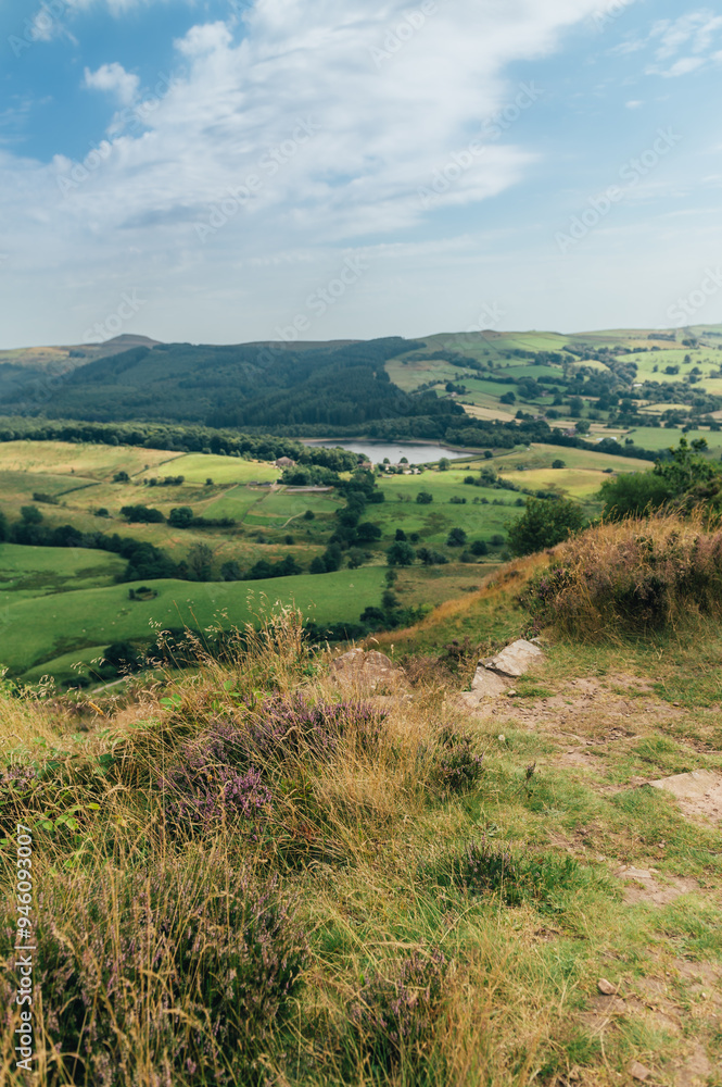 Teggs Nose, Ridgegate Reservoir, Trentabank Reservoir Circular, Peak District National Park, England, UK Teggs Nose, Ridgegate Reservoir, Trentabank Reservoir Circular, Peak District National Park, England, UK