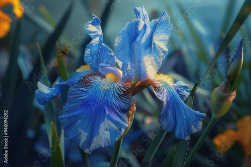 I went to my friend s house and admired her lovely iris