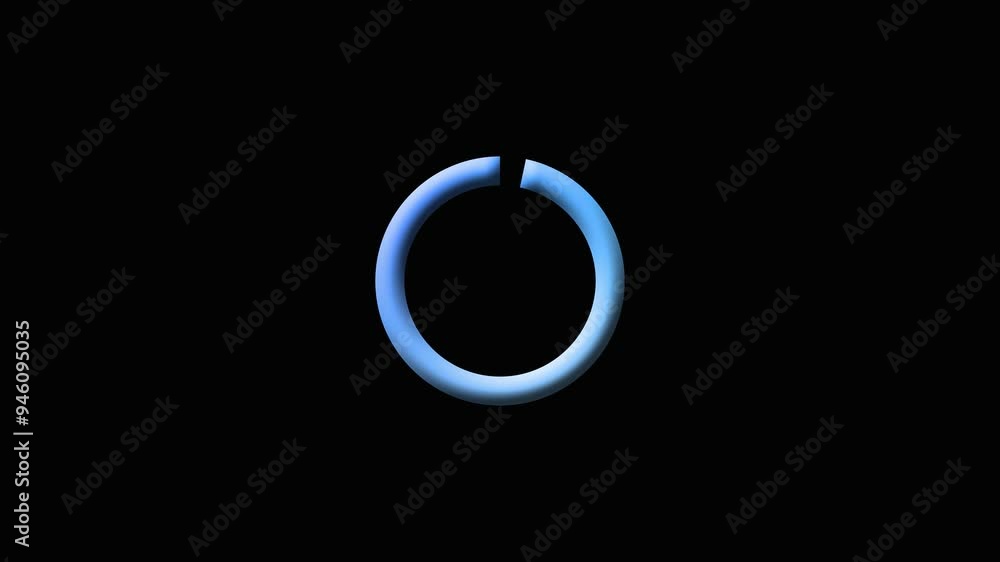 Circle downloading bar loading animation on black background , buffering waiting loading bar Circle downloading bar loading animation on black background , buffering waiting loading bar