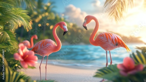 Flamingos Paradise.