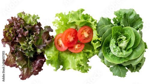 Tomato and vegetable salad PNG
