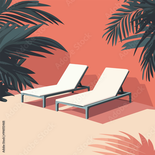 Tropical Sun Loungers