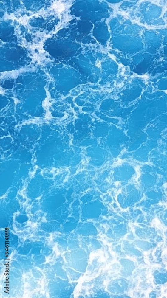 The composition features a dynamic swirl of blue water at the center, showcasing the beauty of ocean waves in high resolution, evoking a sense of calmness and energy The composition features a dynamic swirl of blue water at the center, showcasing the beauty of ocean waves in high resolution, evoking a sense of calmness and energy