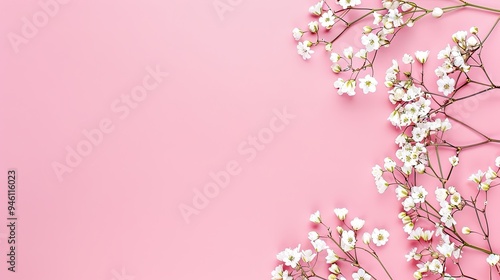 Stunning Pink Dreamy Sky Background: A Magical and Enchanting Visual Spectacle. Showcasing the Softness and Romance of Heavenly Hues.