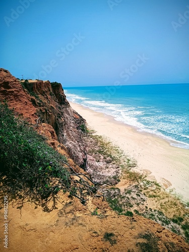 Madeiro Beach, located in Rio Grande do Norte, Brazil